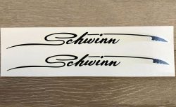 Vintage Schwinn Feather Decals
