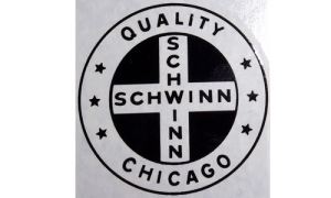 Vintage Schwinn Quality Seat Tube Decal Black