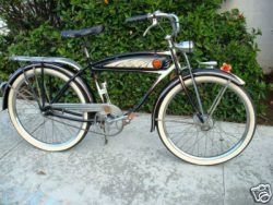Vintage Schwinn bike_black