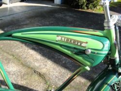 Vintage Schwinn Bike Light Green