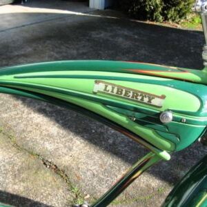Vintage Schwinn Bike Light Green