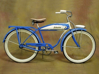Vintage Schwinn bike_spitfireblue